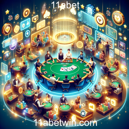Experimente a Emoção do Poker Ao Vivo no 11abet